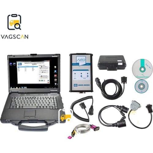 Trailers diagnostic tool for KNORR-BREMSE Knorr NEO Diagnosis Tool+Toughbook CF52