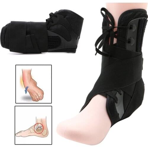 S/M/L Size Ankle Brace Support Sports Adjustable Ankle Straps Sports Support Adjustable Foot Orthosis Stabilizer Ankle Protector