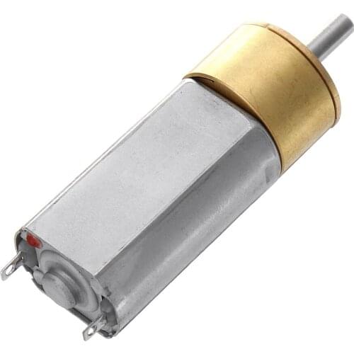 DC 12V 30-800rpm 16GA050 Reduction Gear Motor For Smart Door Locks Meters Security Cameras - 30rpm