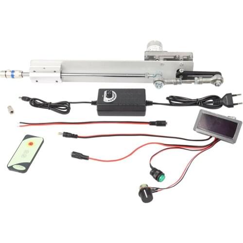 Telescopic Motor With Remote Controller Adjustable Stroke 30-150mm Reciprocating Linear Vibrator Motor