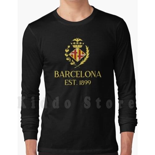 Hoodie Long Sleeve Catalonia Spain Espana Bar ? A Blaugrana Cules Camp Nou Lionel Spanish Football Spanish