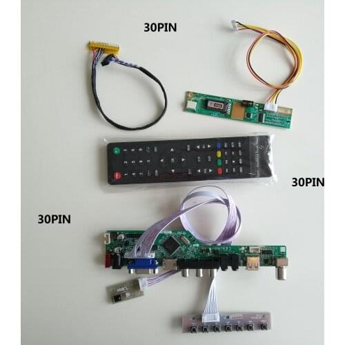 TV LED AV VGA HDMI LCD AV RF Contorller driver Board For LTM230HL04 23.0" 1920×1080 panel screen Display