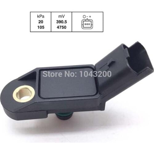 0261230034 New Map Sensor For Citroen Xsara Picasso For Peugeot 206 406 306 1.0 1.6 1.8 2.0 0261230057 19201K 1920AN 9631813680