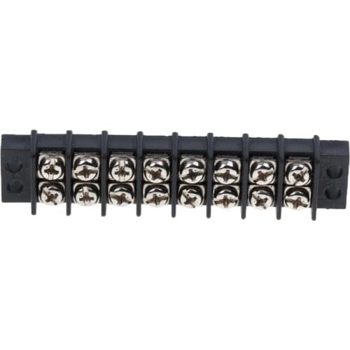 8 Ways 22-12AWG 16P 30A 8 Positions Terl Power Terminal Strip Blocks Bus Bar