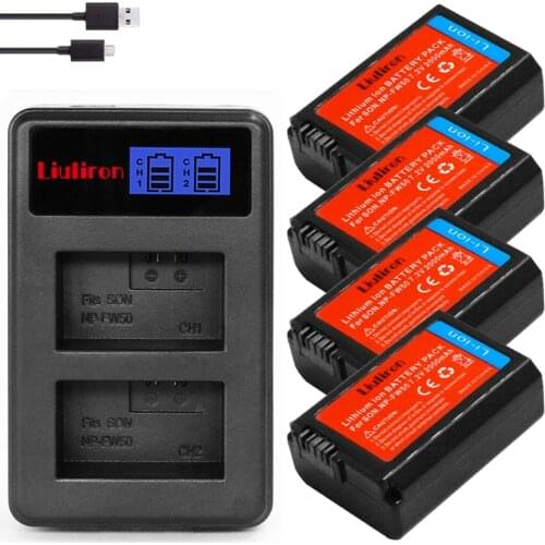 2000mAh NP-FW50 NP FW50 Battery For Sony NP-FW50 Battery Alpha 7 a7 7R a7R 7S a7S a3000 a5000 a6000 NEX-3 NEX-3N NEX-5