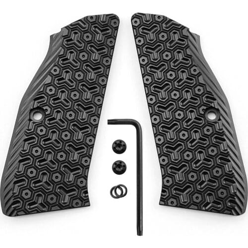 CZ75 Aluminum Grips for CZ 75 Full Size, SP-01 Series, CZ75 Shadow 2, 75B BD, Screws Included