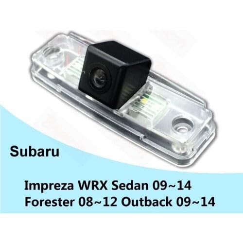 Car Reverse Camera for Subaru Impreza WRX Sedan Forester Outback 08~14 RearView Parking Backup Camera Night Vision Waterproof