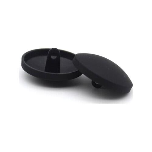 Free shipping 10pcs/lot black metal button High-grade coat sweater button flat buttons shirt clothes button 10mm-25mm