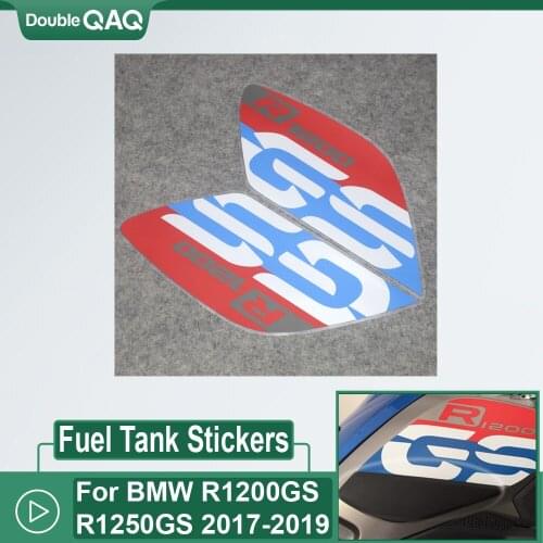 For BMW R1200GS R 1250GS R1200 GS 2017-2019 NEW Motorcycle Fuel Tank Pad Protective Stickers Decals