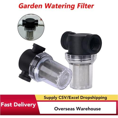 20/25/32mm Irrigation Pipe Filter Garden In Line Water Pump Purification Tool Garden Hoses Watering Garden Supplies Home Tool