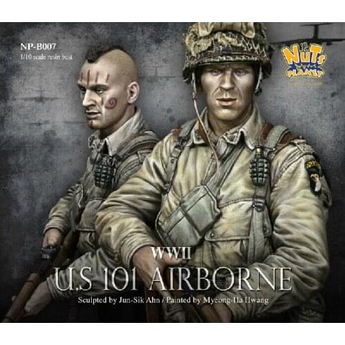 Resin kit Winter Manchester Arms Captain (two heads)