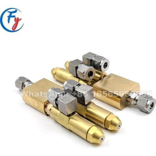 Siphon Waste Oil Burner Nozzle, Alcohol-Based Fuel Nozzle, Diesel Burner Nozzle, Oil Burner Nozzle, With 2 Connectors Base
