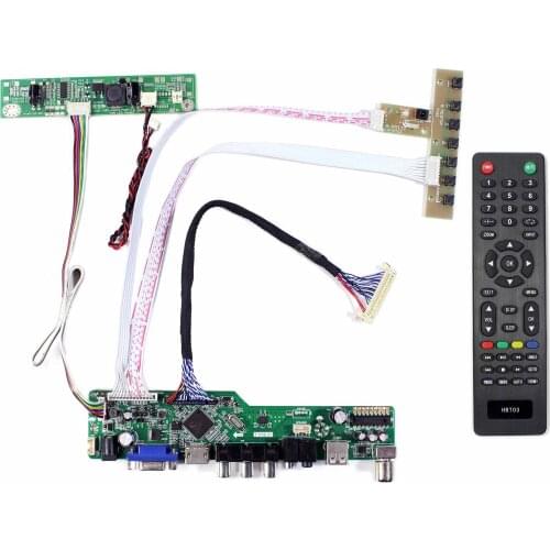 HD MI VGA AV USB RF Board Work for LVDS Interface LCD M190PW01 V8 M190CGE-L20/L23 M190MWW4 R2 M190PTN01.0 LM190WX2-TLK1/TLB1