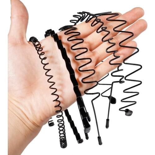 New Arrival Black mens headband wave headband hip-pop mens hair accessories men sport washing face girl headband