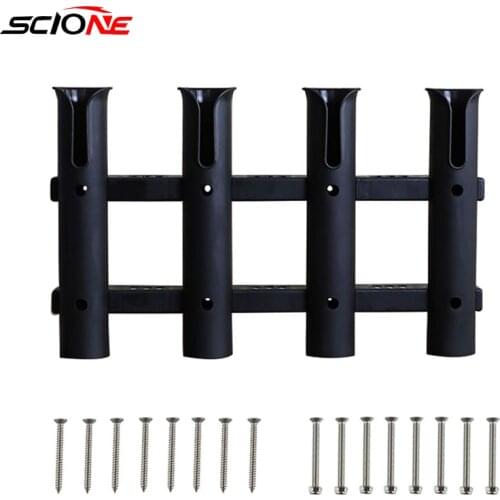 ABS Removable Fishing Rod Barrel Pipes Marine Fishing Rod Holder Fishing Box Bracket Turret Fishing Tackle Accessories X586G