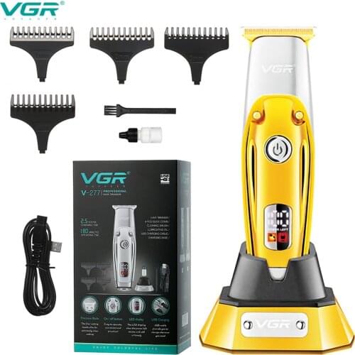 VGR V-277 Professional salon series adjustable hair trimmer hair clipper men electric hair cutter beard trimer precision machine