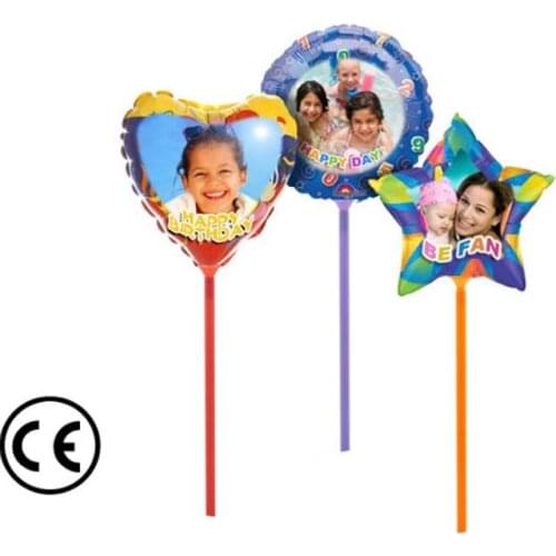 2pcs A3 A4 printing balloon DIY magic color balloon photo anniversary birthday holiday wedding desktop decoration Party