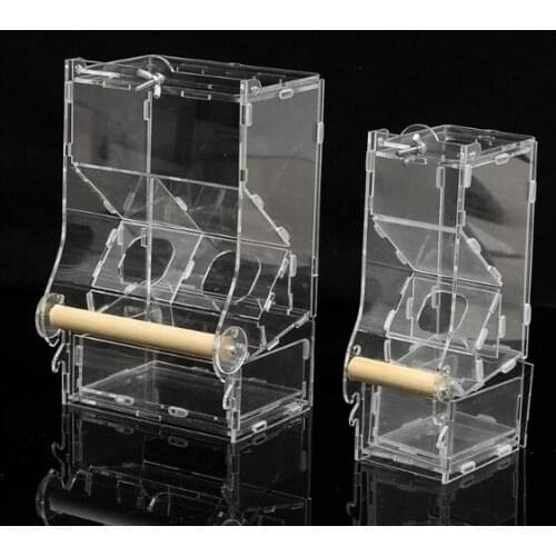 1Pcs Feeder Bird Automatic Feeders Bird Food Ontainer Bird Food Feeders for Pigeons Parrot Starling Pet Birds Feeding Devices