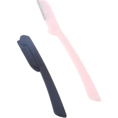 5Pcs Portable Eyebrow Trimmer Eyebrow Razor Shaver Eye Brow Shaper Face Razor Facial Hair Remover For Women Beauty Makeup Tools