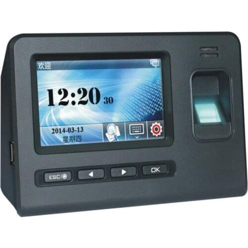4.3 Inch Touch Screen Biomtric Fingerprint Time Attendance and Access Control System Device Model Pad80