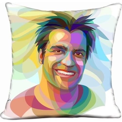 Color combinations Portrait Art Digital Design pillow case