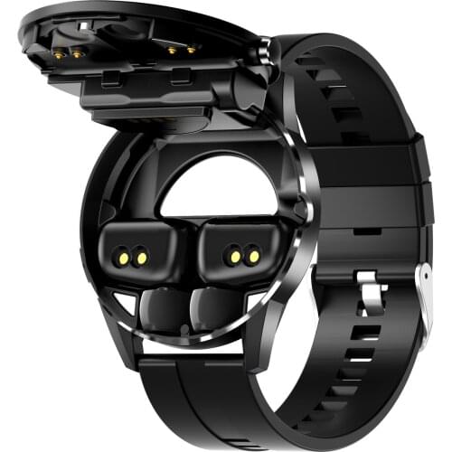 2021 wholesale T500 hybrid 2in1 fitness waterproof watch men watches men wrist with gaming headset