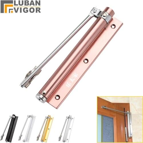 Hydraulic Buffer Door Closer,For 35kg door ,Easy to Install to Convert Hinged Doors to Self-Closing, Door Hardware