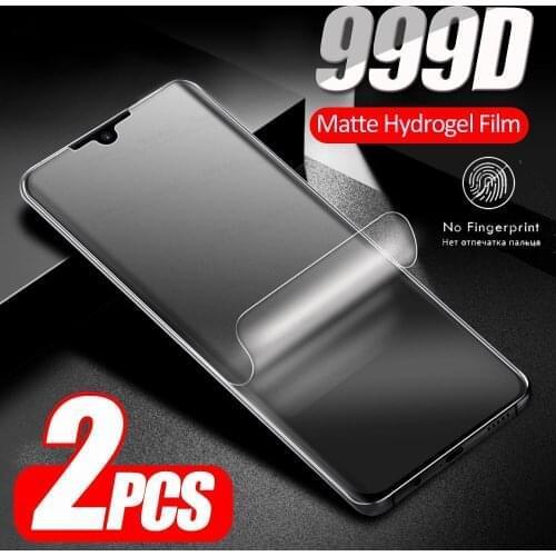 2PCS Full Curved Hydrogel Matte Film For Samsung Galaxy A22 4G 5G A 22 A225F A226B Soft Protective Screen Protector Not Glass