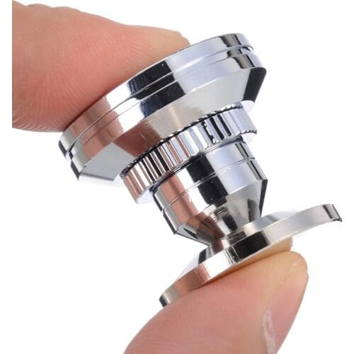 Stainless Steel Speaker Spike+Pad Amplifier Isolation Cone Stand Feet Replacement Speakers Pad for CD Player DAC Power Enclosure