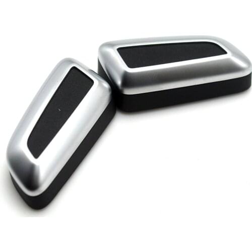 New high quality For Audi A4 B6 A6 c6 chrome seat regulator chrome plated knob switch button For Audi C6 Q5 Q7 B6 B7 817+818