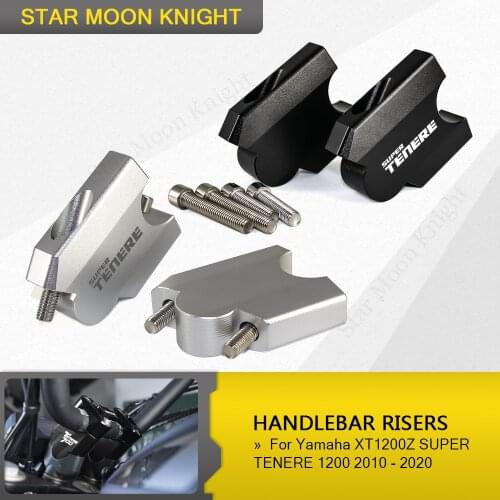 Motorcycle HandleBar Riser Handle Bar Mount Clamp Adapter For Yamaha XT1200Z SUPER TENERE 1200 XTZ1200 XTZ XT Z 2010 - 2020