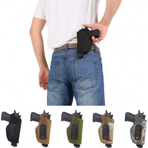 Outdoor Tactical Hunting Holster 1000D Nylon Concealed Gun Pouch for Glock Sig Sauer Beretta Kahr Bersa Outdoor Tools