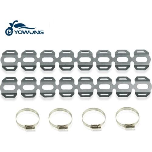 For BMW R1200GS LC ADVENTURE F800GS F700GS Super Tenere 1200 Exhaust Heat Shield Wrap Muffler Pipe Cover Heel Guard Protection