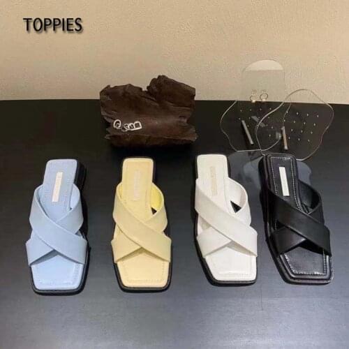Toppies 2021 Summer Temperament Slippers Women Sandals Platform Shoes Outdoor Slippers