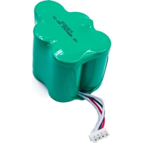 2pcs 3500mAh 6V Cleaner Battery for Ecovacs deebot TBD 71 deebot 710 720 730 760 Ecovacs CEN530 CEN630 CEN680