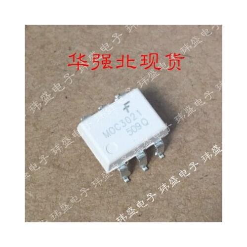10pcs MOC3021 MOC3021SRM SOP-6