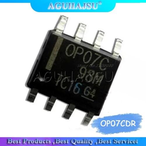 10PCS OP07CDR SOP8 OP07C SOP OP07 SOP-8 SMD new and original IC