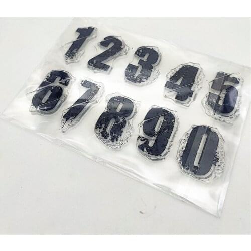 11x16CM Digital Transparent Seal Clear Stamps Silicone Seal Roller Stamps DIY Scrapbook Album / Card Christmas Wedding