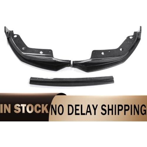 3PCS Car Front Bumper Lip/Back Lip For BMW 3 Series G20 G21 2019-2020 Detachable Body Kit Cover Guard Car Exterior Accessories