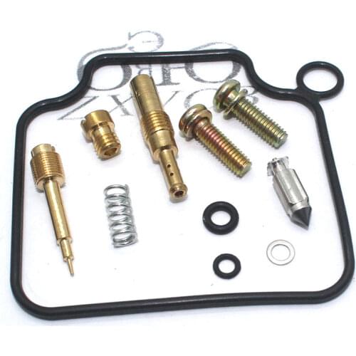 For CB250 Nighthawk 1991-2007 CB 250 Motorcycle Carburetor Repair Kit Floating Needle Gasket