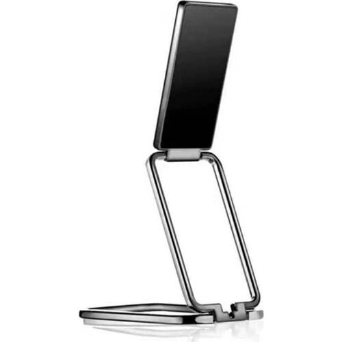 Double Magic Magnetic Car Phone Holder Stand Metal Phone Stand For IPhone For Mobile Holder Desk Foldable Phone Universa