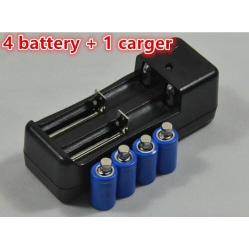 ER14250 battery LS14250 ER14250H 14250 1/2AA 3.7V 280mah Rechargeable Li-ion lithium batteries(4 battery + 1 carger)