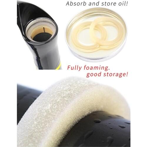 Mountain Bike Bicycle Front Fork Oil Sponge Dust Oil Sealed Foam Ring 32-36mm Bike Oil Seal Dust Seal Maintenance 2021 New