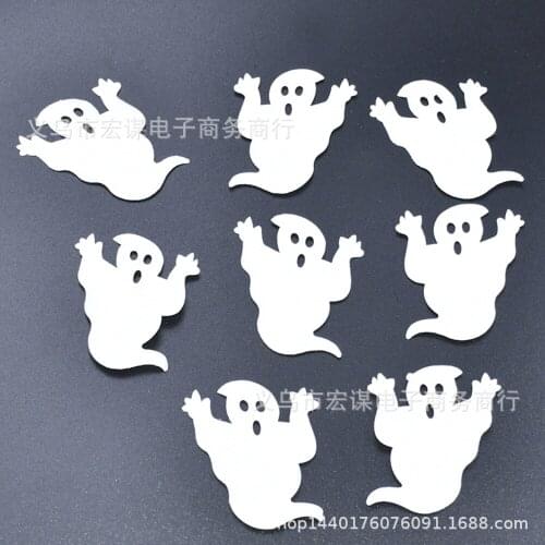Halloween/Spirit/Sticky cloth/10 pieces of a package/ SequinsPVC Flat for DIY Card Making Craft Color Collection