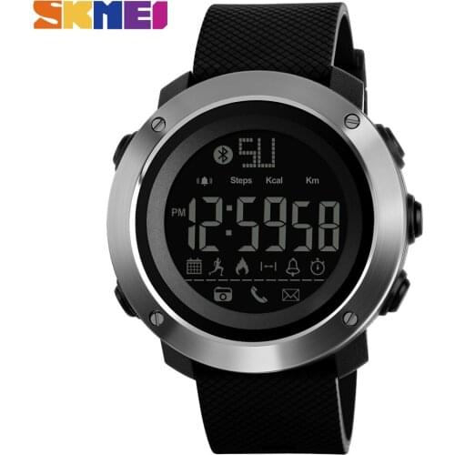SKMEI Couple Men Smart Watch Calories Bluetooth Watches Calories Call reminder Waterproof Digital Watch reloj hombre 1287