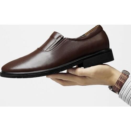 Para 2020 zapatos sapatos mens shoe sapato leather Mens cuero hot masculino new black fashion summer causal sale man mens flat