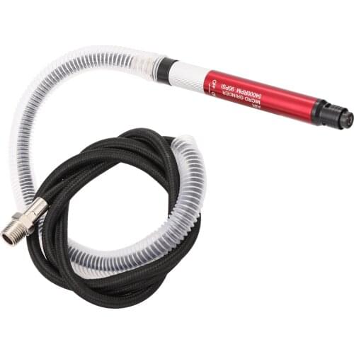 65,000 RPM 3mm Pneumatic Air Pencil Die Grinder Kit Scribe Hammer Engraving Lettering Tool Hose Engraving Pen