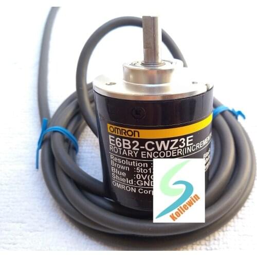 OMR Incremental Rotary Encoder E6B2-CWZ3E 600P/R, 5-12VDC ABZ Phase, E6B2CWZ3E 600P/R, free manual and installation instruction