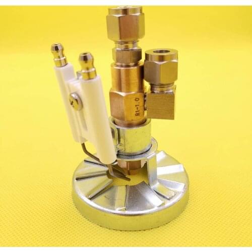 Gas Burner Nozzle, Misting Oil Spray Nozzle, Fuel Accessories, Brass Siphon Waste Oil Burner Air Atomizing Nozzle, Burner kit