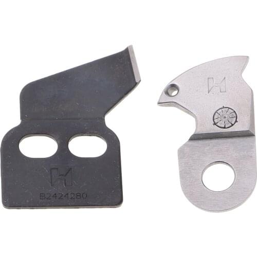 Steel Moving & Fixed Knife for Juki -980 -1850 -1900 Industrial Sewing Machine